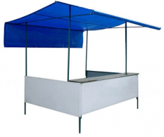 BARRACA PARA BUFFET, FEIRAS, EVENTOS, PASTEL, HOT-DOG, ETC... 1,5X1 METROS - TOTALMENTE DESMONTÁVEL R2 - MOD: 66156 - Código 711 BARRACA PARA BUFFET, FEIRAS, EVENTOS, PASTEL, HOT-DOG, ETC... 1,5X1 METROS - TOTALMENTE DESMONTÁVEL R2 - MOD: 66156 - Código 711