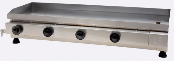CHAPA A GÁS LINHA PRATA 100X40 COM 04 QUEIMADORES EDANCA - MOD: CGP-100 - Código 238 CHAPA A GÁS LINHA PRATA 100X40 COM 04 QUEIMADORES EDANCA - MOD: CGP-100 - Código 238