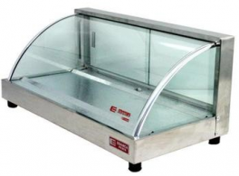 ESTUFA/ VITRINE CURVA SIMPLES LINHA PRATA COM GELO-X 90X32X28 COM 6 BANDEJAS EDANCA - MOD: VCP-90 - Código 287 ESTUFA/ VITRINE CURVA SIMPLES LINHA PRATA COM GELO-X 90X32X28 COM 6 BANDEJAS EDANCA - MOD: VCP-90 - Código 287