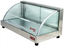 ESTUFA/ VITRINE CURVA DUPLA LINHA PRATA COM GELO-X 47X32X36 COM 06 BANDEJAS EDANCA - MOD: VCPD-47 - Código 288 ESTUFA/ VITRINE CURVA DUPLA LINHA PRATA COM GELO-X 47X32X36 COM 06 BANDEJAS EDANCA - MOD: VCPD-47 - Código 288