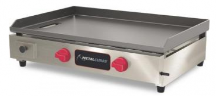 CHAPA A GÁS LINHA BIFETEIRA LIGHT COM 2 QUEIMADORES METALCUBAS - MOD: CBG 600 L - Código 1938 CHAPA A GÁS LINHA BIFETEIRA LIGHT COM 2 QUEIMADORES METALCUBAS - MOD: CBG 600 L - Código 1938