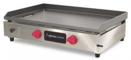 CHAPA A GÁS LINHA BIFETEIRA LIGHT COM 2 QUEIMADORES METALCUBAS - MOD: CBG 800 L - Código 1325 CHAPA A GÁS LINHA BIFETEIRA LIGHT COM 2 QUEIMADORES METALCUBAS - MOD: CBG 800 L - Código 1325