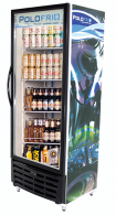 CERVEJEIRA 370 LITROS COM PORTA DE VIDRO LINHA 2.400 POLOFRIO - MOD: 2408 - Código 4284 CERVEJEIRA 370 LITROS COM PORTA DE VIDRO LINHA 2.400 POLOFRIO - MOD: 2408 - Código 4284