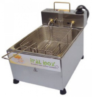 FRITADEIRA INDUSTRIAL ELÉTRICA ÓLEO 5 LITROS MESA ITAL INOX - MOD: FEOI 5 - Código 1399 FRITADEIRA INDUSTRIAL ELÉTRICA ÓLEO 5 LITROS MESA ITAL INOX - MOD: FEOI 5 - Código 1399