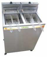 FRITADEIRA INDUSTRIAL ELÉTRICA ÁGUA E ÓLEO 2 CUBAS COM 18 LITROS CADA 18/18 ITAL INOX - MOD: FAOI 18/18 DUPLO - Código 4430 FRITADEIRA INDUSTRIAL ELÉTRICA ÁGUA E ÓLEO 2 CUBAS COM 18 LITROS CADA 18/18 ITAL INOX - MOD: FAOI 18/18 DUPLO - Código 4430