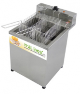 FRITADEIRA INDUSTRIAL ELÉTRICA MESA ÁGUA E ÓLEO 18 LITROS ITAL INOX - MOD: FAOCI 18 - Código 4432 FRITADEIRA INDUSTRIAL ELÉTRICA MESA ÁGUA E ÓLEO 18 LITROS ITAL INOX - MOD: FAOCI 18 - Código 4432