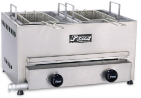 FRITADEIRA INDUSTRIAL Á GÁS MESA ÓLEO 9 LITROS FIRE - MOD: FG/DU - Código 4478 FRITADEIRA INDUSTRIAL Á GÁS MESA ÓLEO 9 LITROS FIRE - MOD: FG/DU - Código 4478