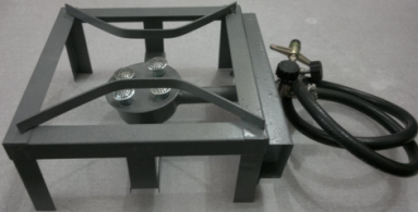FOGÃO 1 BOCA ALTA PRESSÃO 22X10 MESA RISKGÁS - MOD: 300 - Código 1184 FOGÃO 1 BOCA ALTA PRESSÃO 22X10 MESA RISKGÁS - MOD: 300 - Código 1184