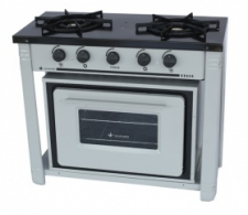 FOGÃO BRAVO 2 BOCAS 2 DUPLAS BAIXA PRESSÃO COM FORNO VENÂNCIO - MOD: BR2BF - Código 789 FOGÃO BRAVO 2 BOCAS 2 DUPLAS BAIXA PRESSÃO COM FORNO VENÂNCIO - MOD: BR2BF - Código 789