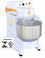 AMASSADEIRA ESPIRAL 40 KG NR12 VENÂNCIO - MOD: VAES40NR - Código 990 AMASSADEIRA ESPIRAL 40 KG NR12 VENÂNCIO - MOD: VAES40NR - Código 990