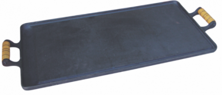 CHAPA PÓLIDA ALÇA COM MADEIRA 26X53 FUNDIÇÃO ALFA - Código 1707 CHAPA PÓLIDA ALÇA COM MADEIRA 26X53 FUNDIÇÃO ALFA - Código 1707