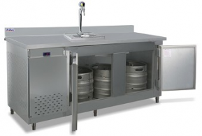 BALCÃO ENCOSTO PARA CHOPP SEM CUBA 2,50M FRILUX MOD: RF 042 C - Código 4090 BALCÃO ENCOSTO PARA CHOPP SEM CUBA 2,50M FRILUX MOD: RF 042 C - Código 4090
